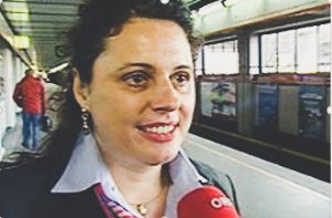 Claudia Polaschek, Obermeisterin WIener Linien, verantwortlich für die U-Bahn-Linien U2, U3, U6